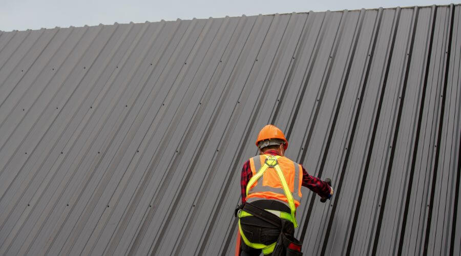 Professional metal roof installation services in Lake Station, IN